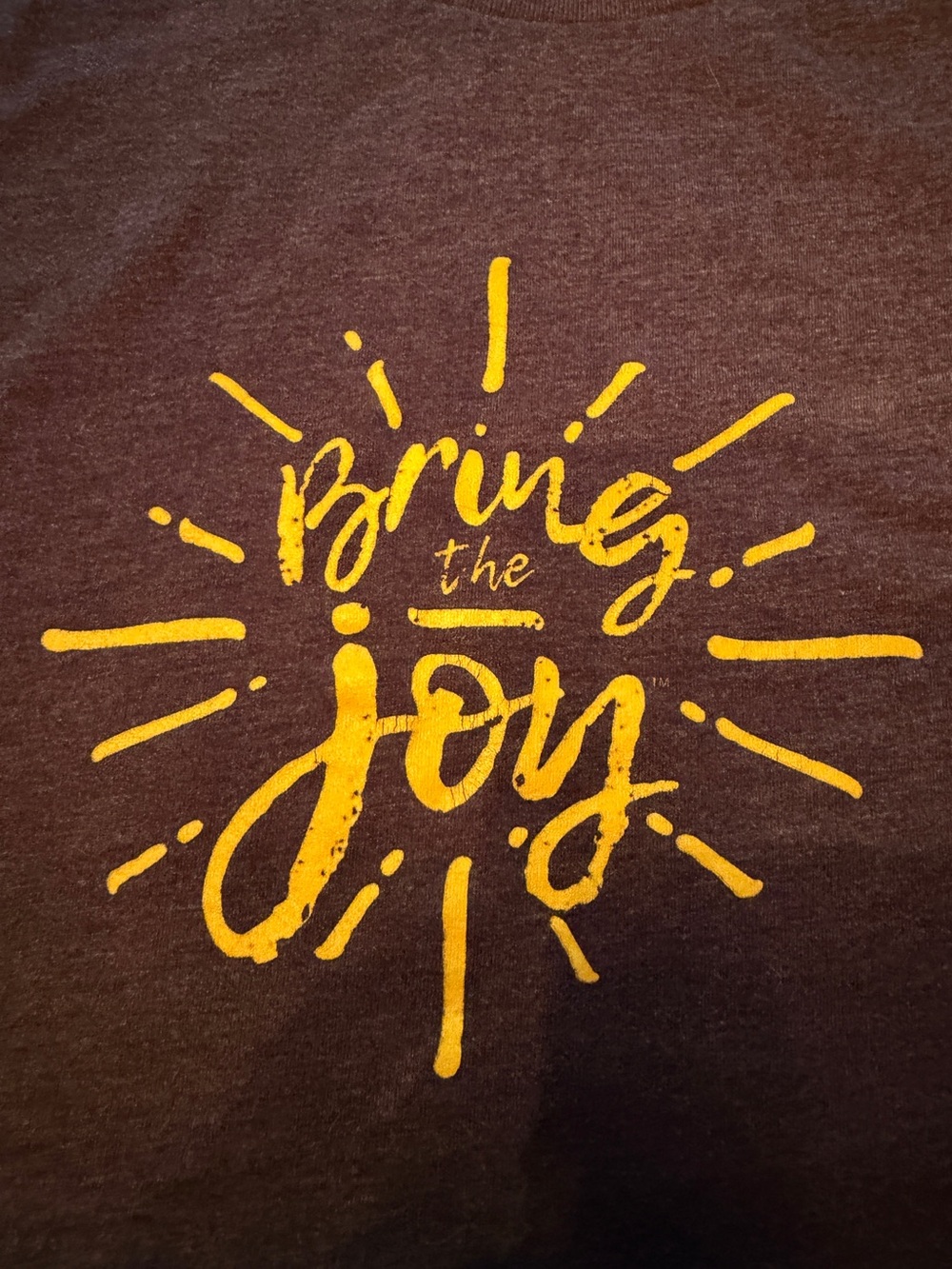 “Bring the Joy” Dark gray T-Shirt